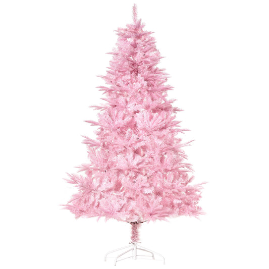 Homcom 6FT Artificial Christmas Tree Holiday Xmas Holiday Tree Decoration with Automatic Open for Home Party