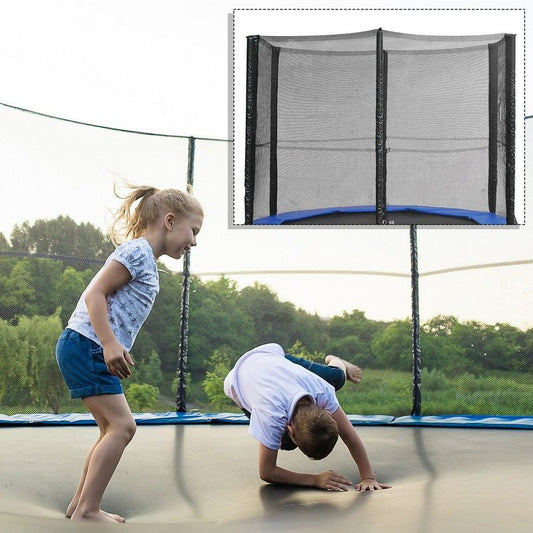 Homcom 10Ft Trampoline Net Replacement Enclosure Black