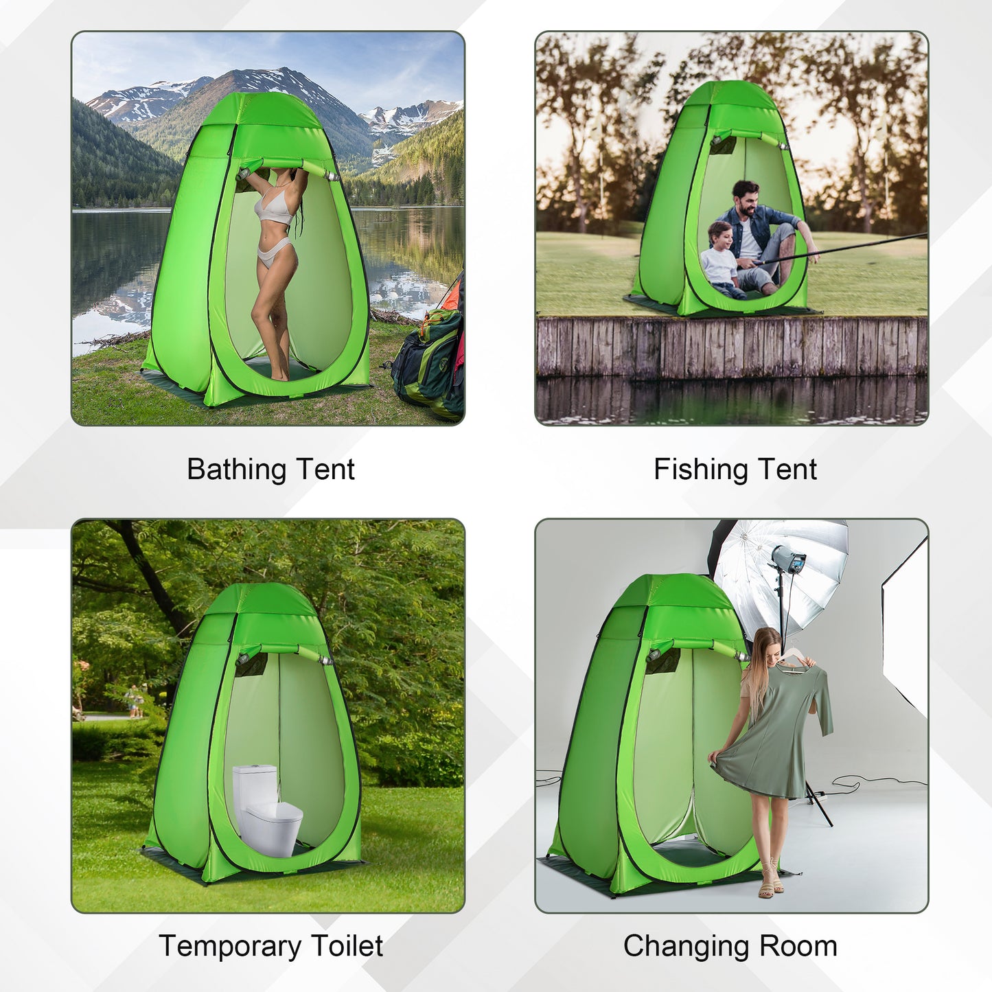 Outsunny Shower Tent