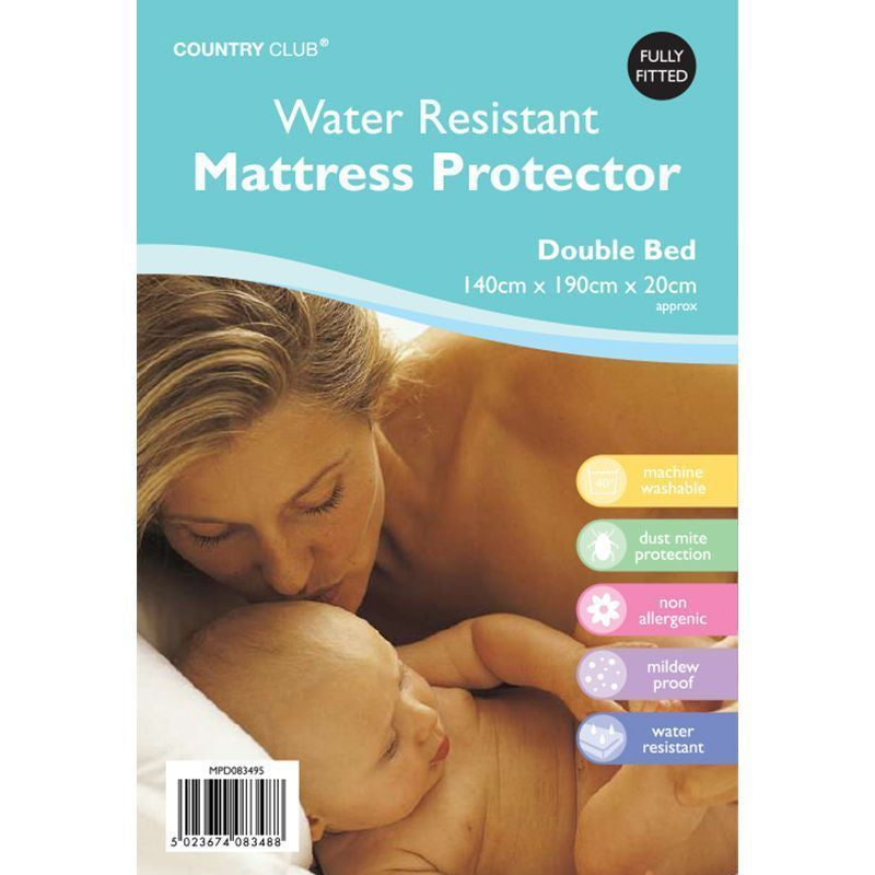 Dream Time Double Bed Water Resistant Mattress Protector