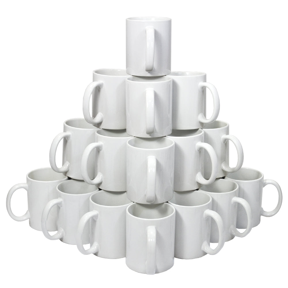 72 White 11oz Mugs & Gift Boxes