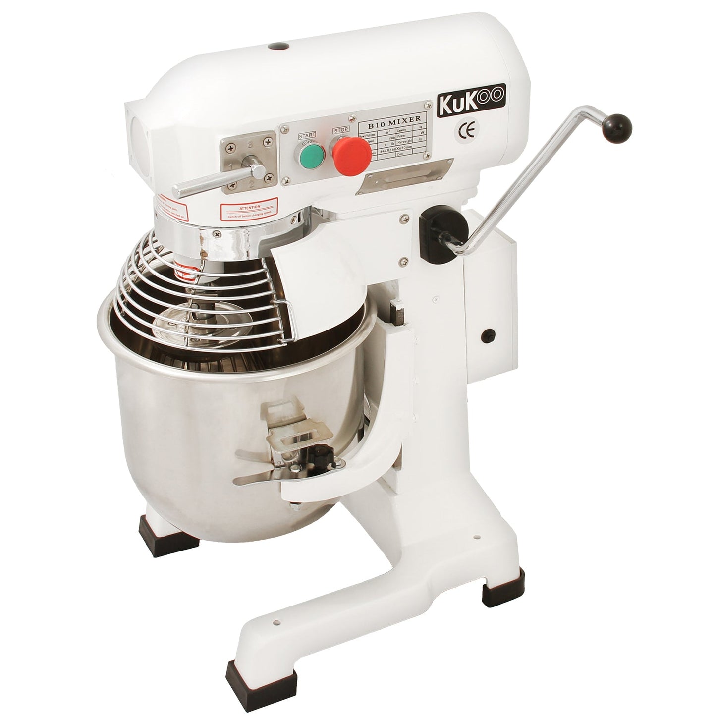 Commercial Planetary Food Mixer / Spiral Mixer - 10L