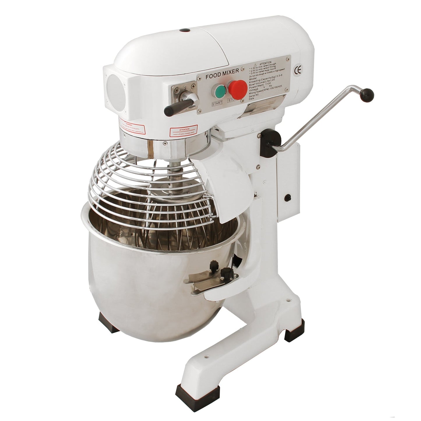 Commercial Planetary Food Mixer / Spiral Mixer - 20L