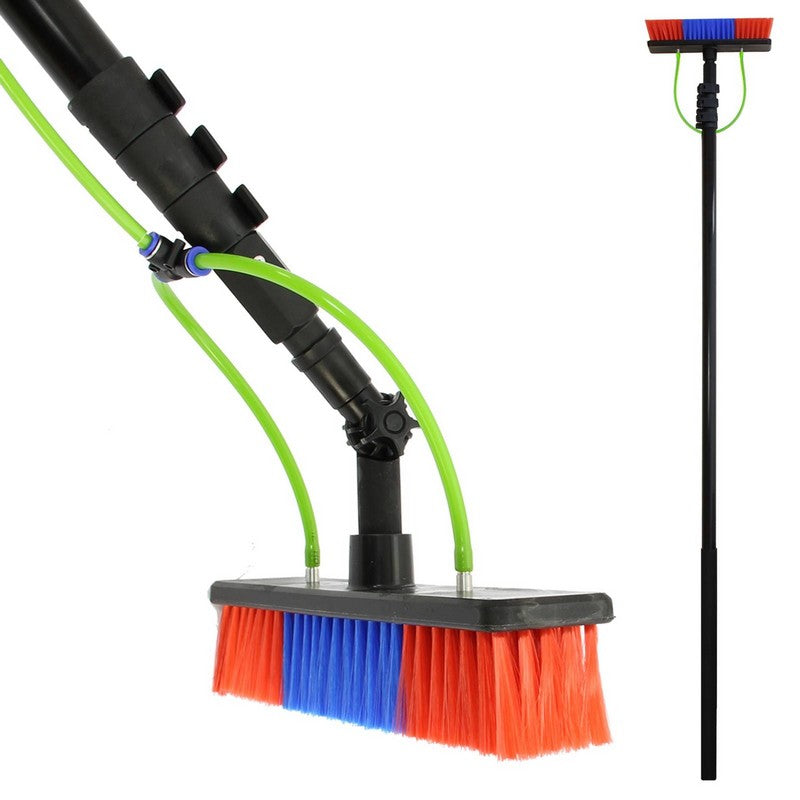 30ft Water Fed Garden Window Cleaning Pole Set by Maxblast