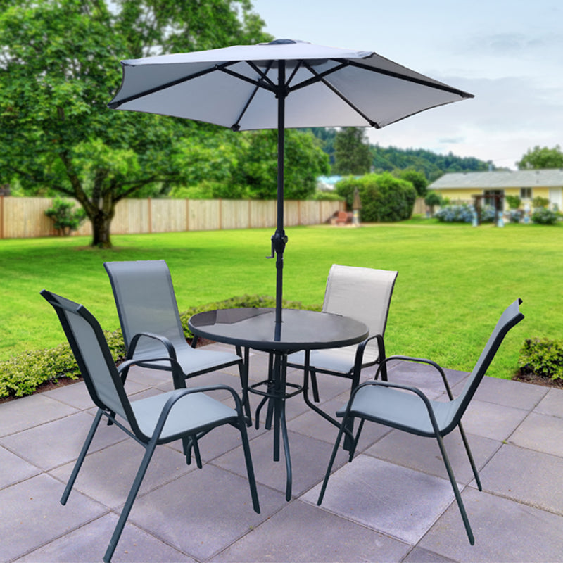 Avellino Garden Patio Dining Set by Croft - 4 Seats - Croft Home & Garden