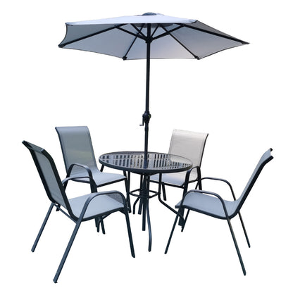 Avellino Garden Patio Dining Set by Croft - 4 Seats - Croft Home & Garden