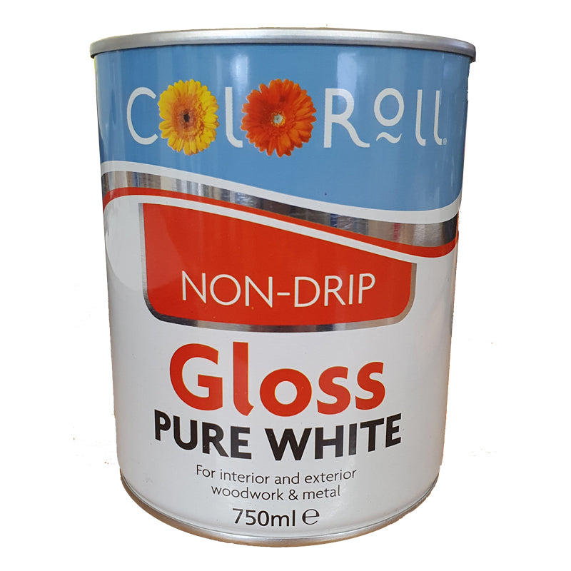 Your Home Non Drip Gloss Paint 750ml - White