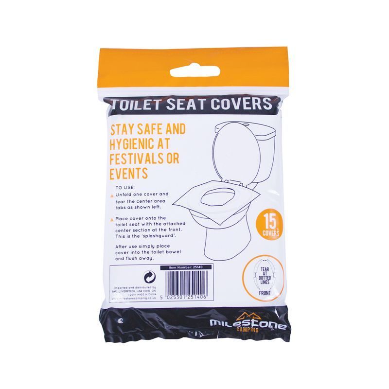 Milestone 15 Pack Toilet Seat Covers