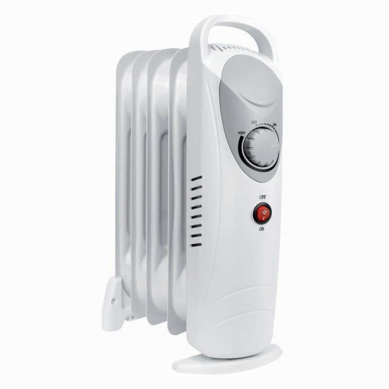 500 Watt Mini Oil Filled Radiator Portable Heater