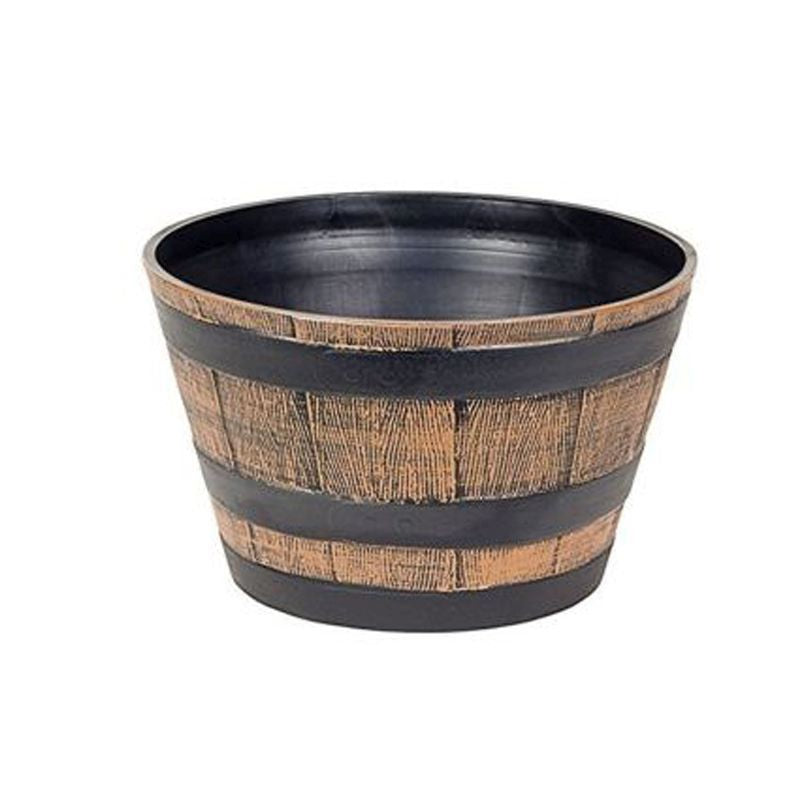 Westwoods Half Barrel Garden Planter 33cm Diameter