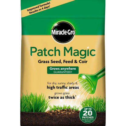 Miracle Gro 1.5kg Patch Magic Lawn Feed & Seed