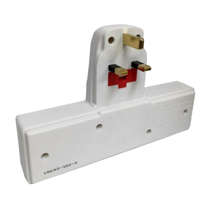 3 Way Cable Free Socket - White