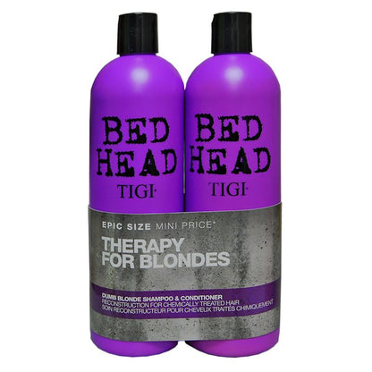 TIGI Bed Head Therapy For Blondes Twin Pack 2x 750ml