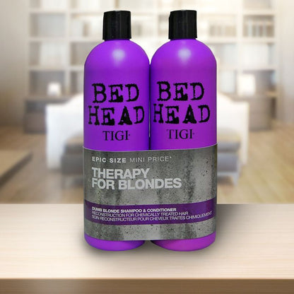 TIGI Bed Head Therapy For Blondes Twin Pack 2x 750ml