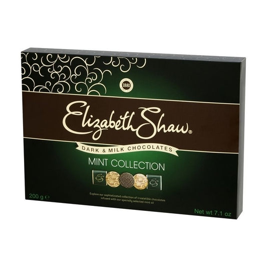 Elizabeth Shaw Dark & Milk Chocolates Mint Collection Case x 7 Packs