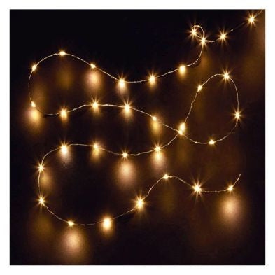 Christmas Tree Fairy Lights White Indoor 80 LED - 4.3m by Astralis