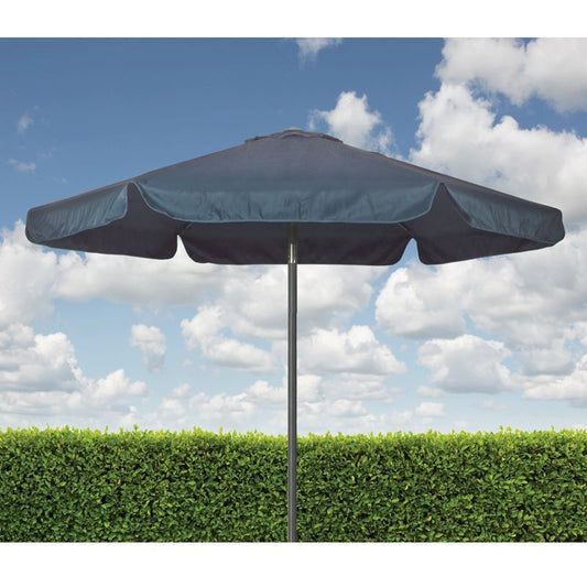 Hexagonal Garden Parasol by Croft - 2.2M Blue