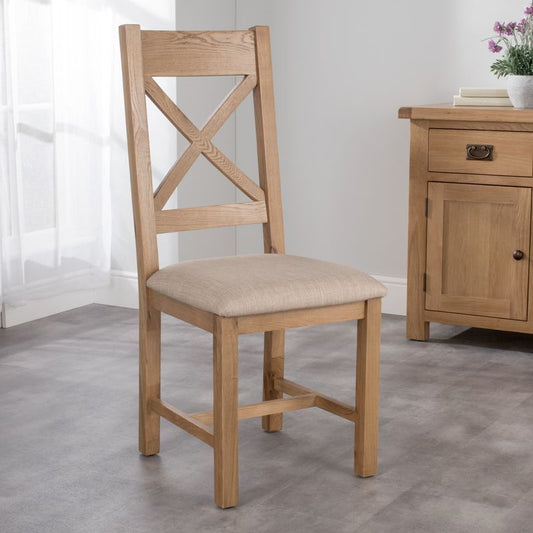 Cotswold Oak Dining Chair Natural