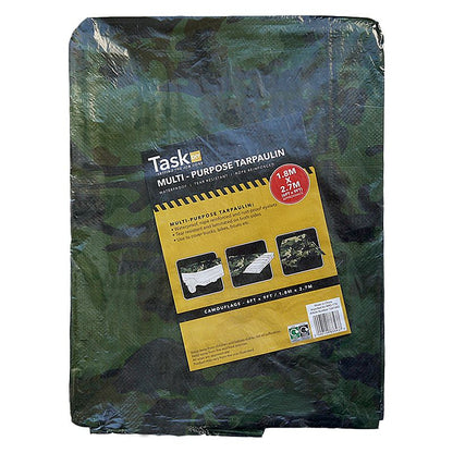 Tarpaulin Camouflage 9 x 6 Foot