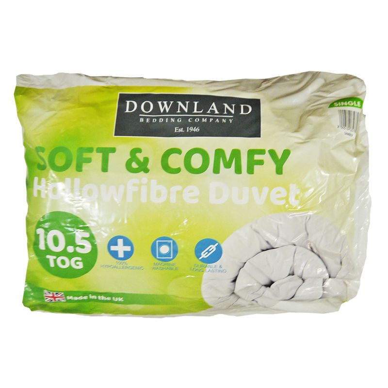 Downland Bedding Co. Soft & Comfy Single Size Duvet 10.5 Tog