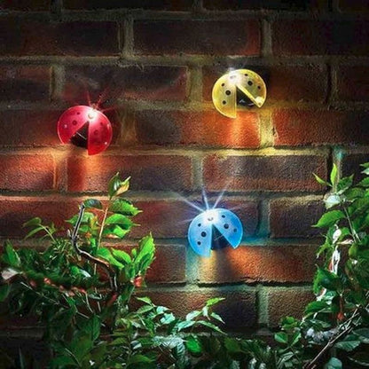 Lady Bug Solar Light - Red