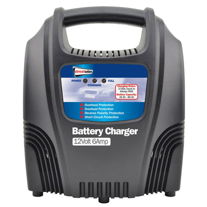 Car Battery Charger 12 Volt 6 Amp