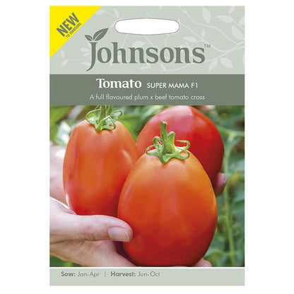 Johnsons Tomato Super Mama F1 Seeds