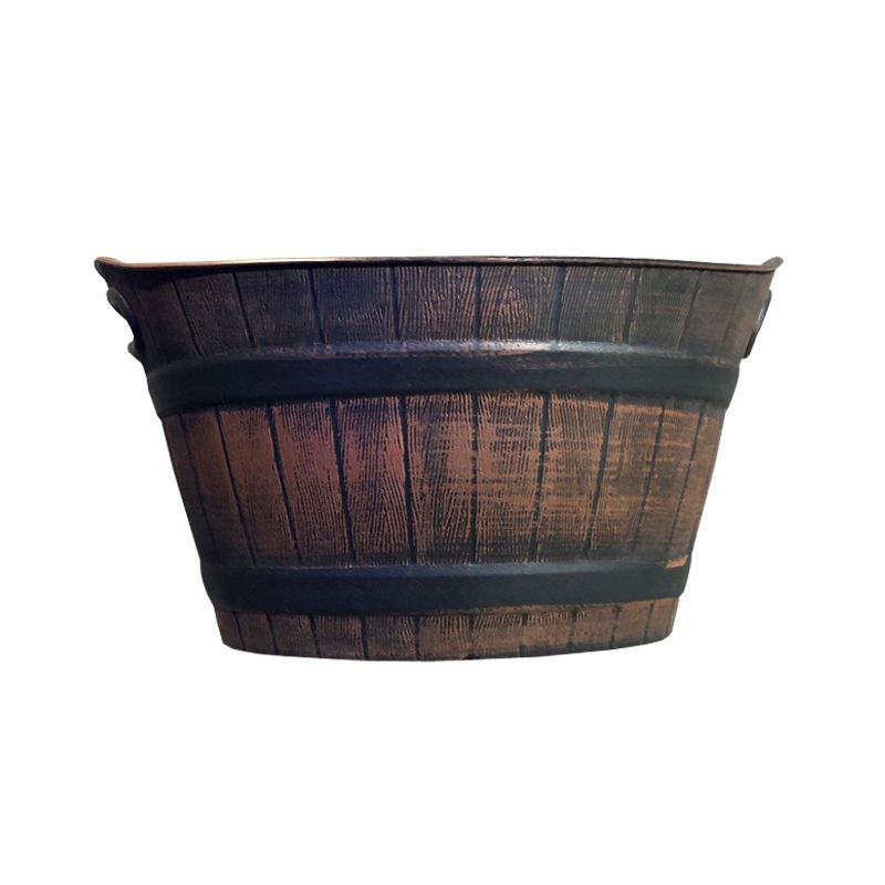 Barrel Planter With Handles