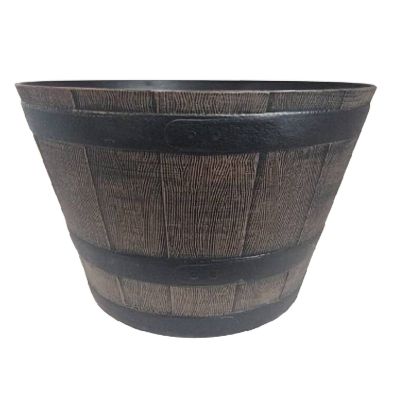 Half Barrel Garden Planter By Croft Essentials