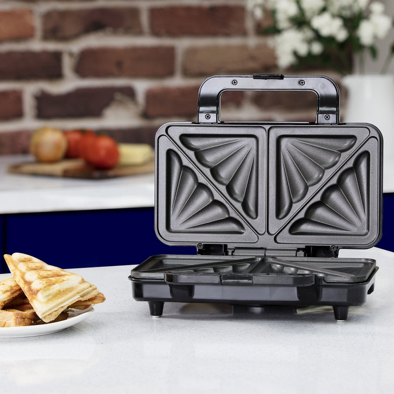 Double Sandwich Toaster Deep Fill - Rose Gold 900W