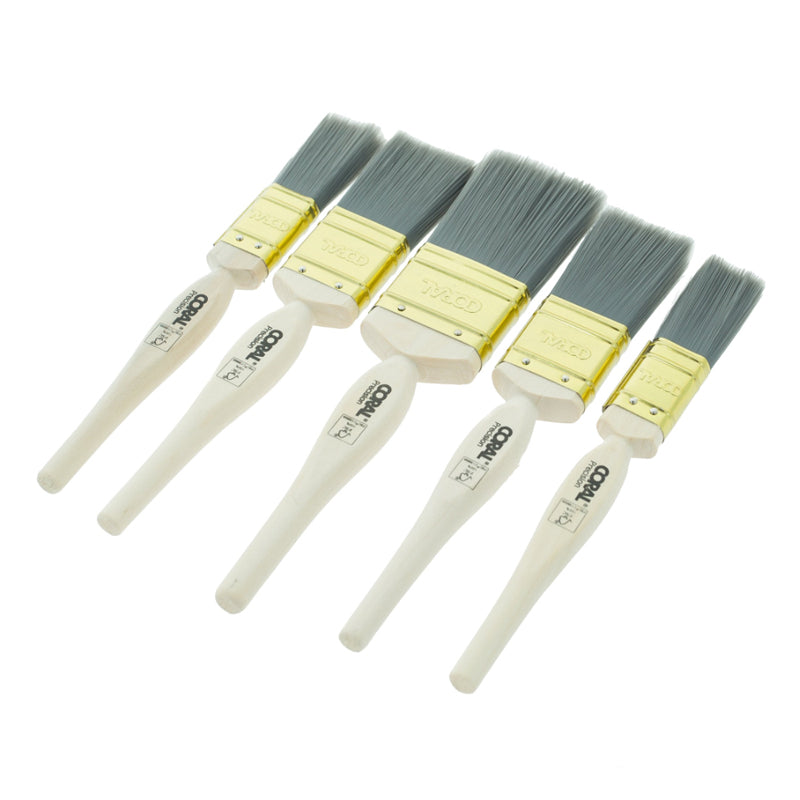 5 Piece Precision Paint Brush Set