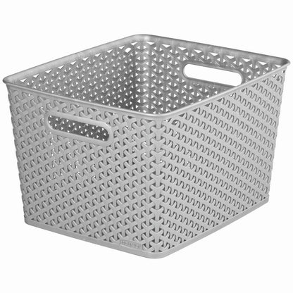 Plastic Storage Box 18 Litres - Grey My Style by Curver