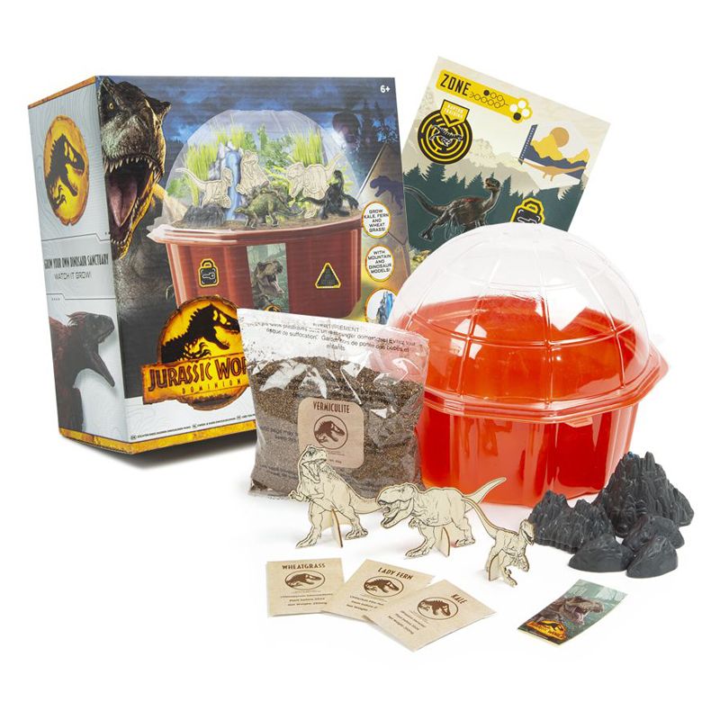 Jurassic World Grow Your Own Dinosaur Sanctuary Set