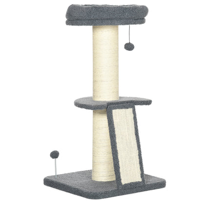 PawHut Cat Tree Tower with Scratching Posts