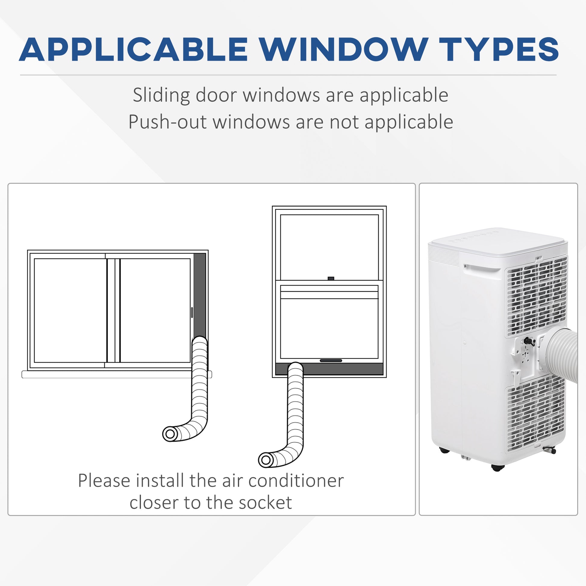 A Rated 8,000 BTU 4-In-1 Portable Dehumindifier With Remote & 24 Hour Timer by Homcom