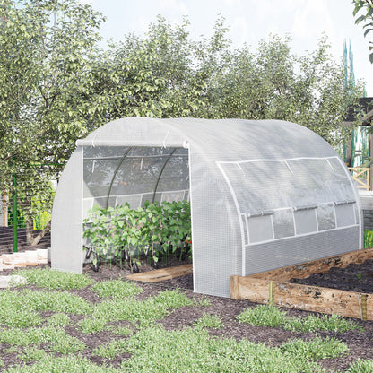 Outsunny 3 X 3 X 2 M Polytunnel Greenhouse