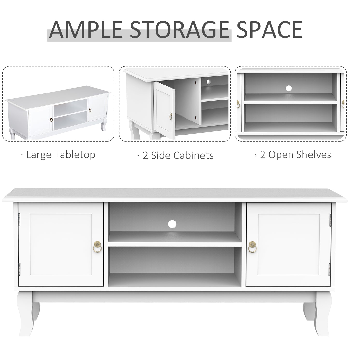 Homcom Elegant TV Stand