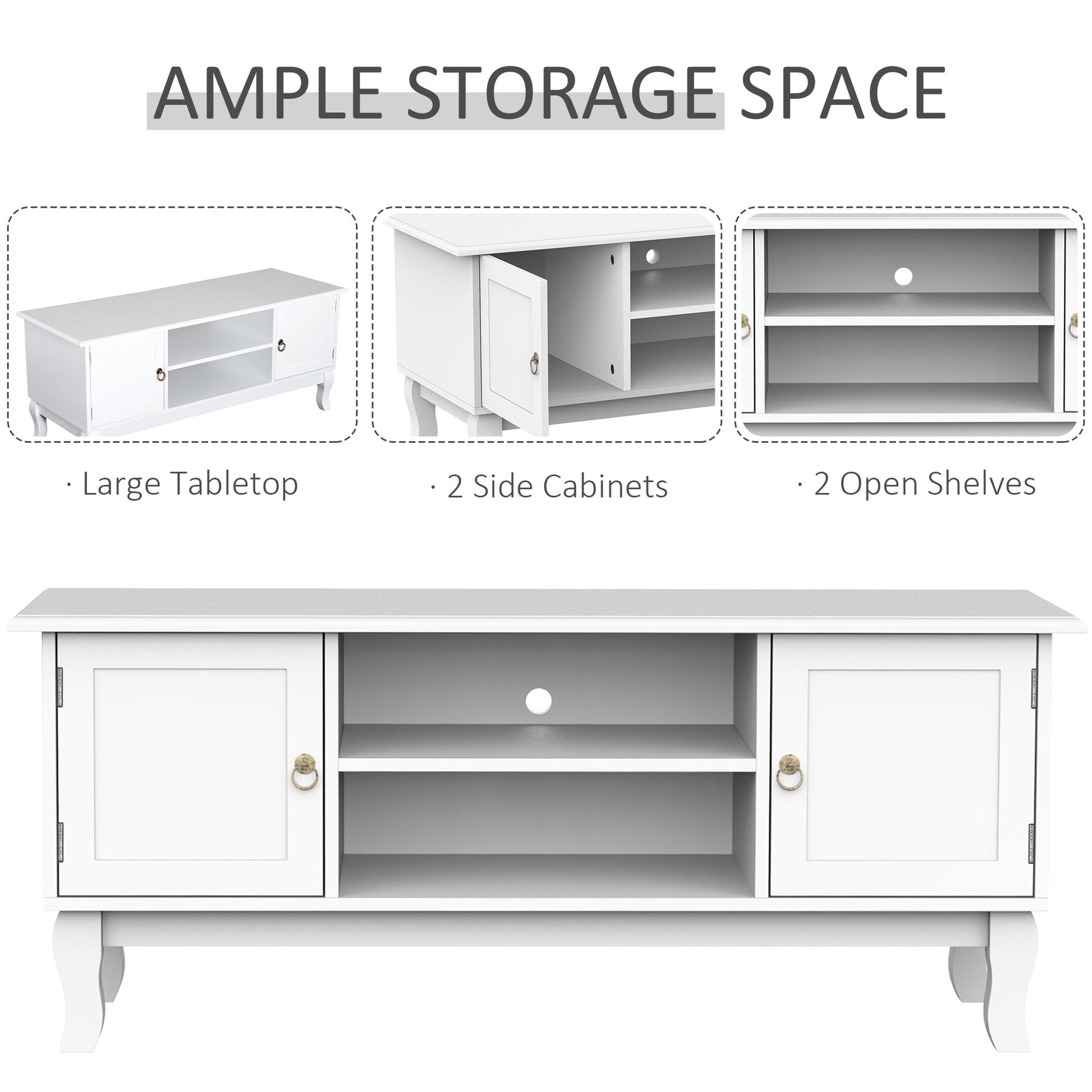 Homcom Elegant TV Stand