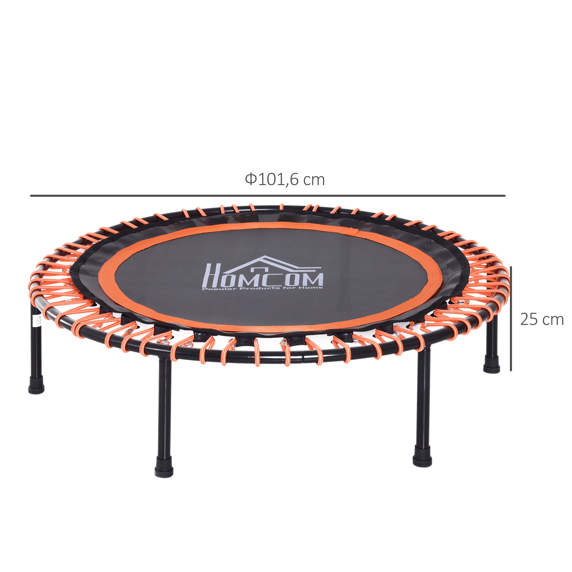 Homcom Mini Trampoline Fitness Trampoline