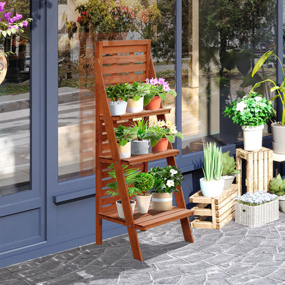 Outsunny Three-Tier Plant Stand