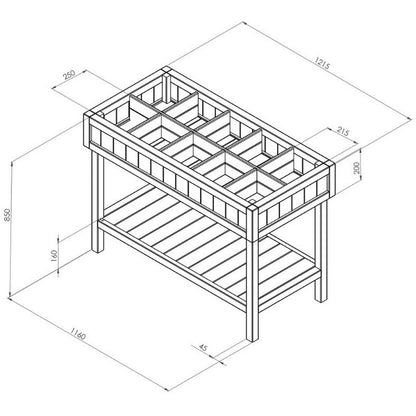 Essentials Garden Planter by Zest