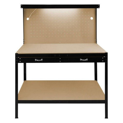 Raven Q Rax 3 11 X 1 11 Not Applicable Workbench With Pegboard Drawer Light Classic 3