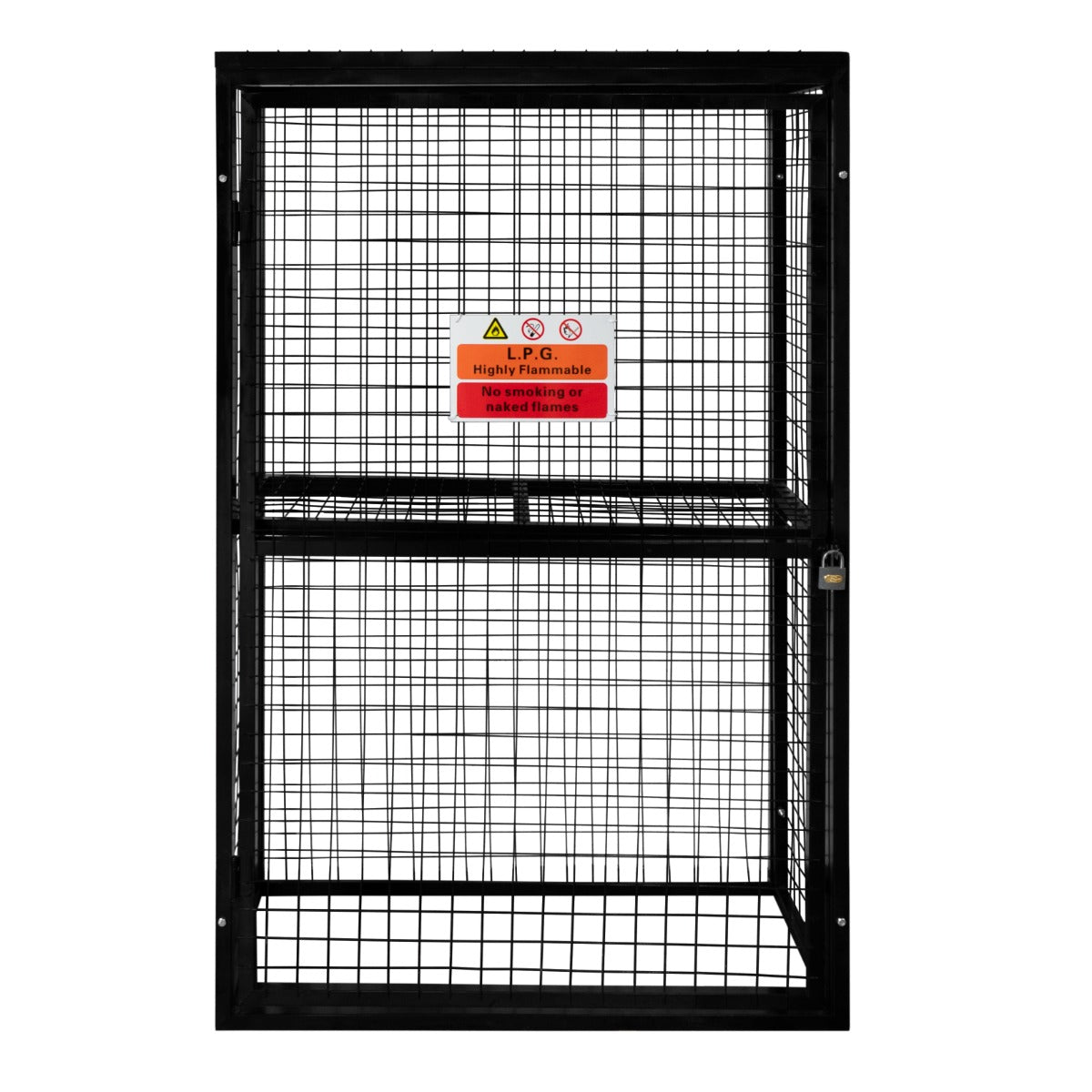 Gas Bottle Collapsible Mesh Cage  to  184 x 116 x 57cm