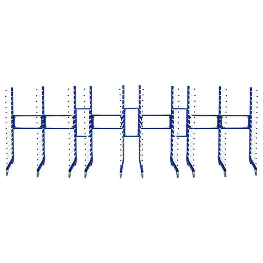 Combi Spray Drying Rack Trolley x 5 & 4 Connectors