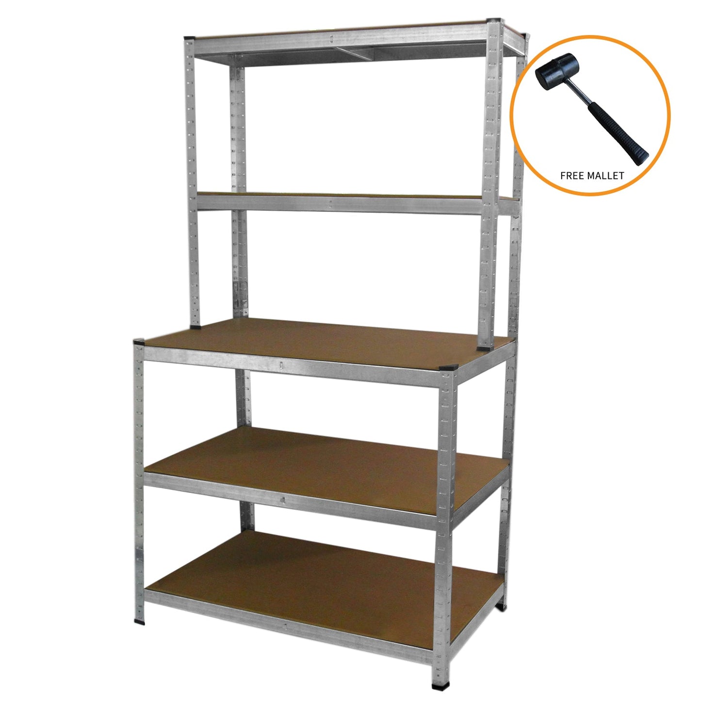 Monster Racking Galwix Workbench Shelving Unit  - no mallet