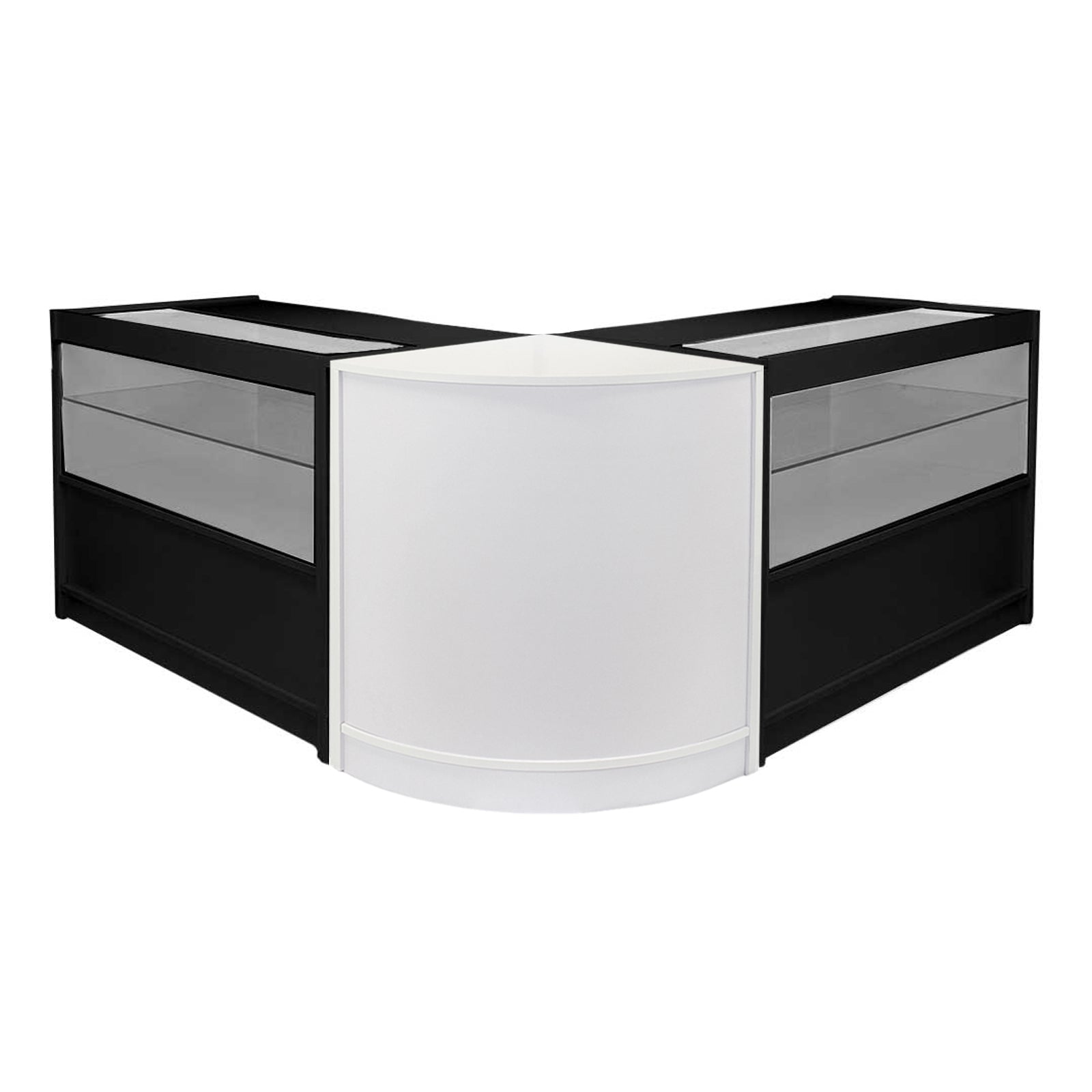 Emperor C1200 C1200 CM60 Black and White Retail Shop Counters