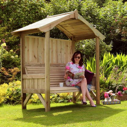 Tenby Garden Arbour by Zest - 2 Seats