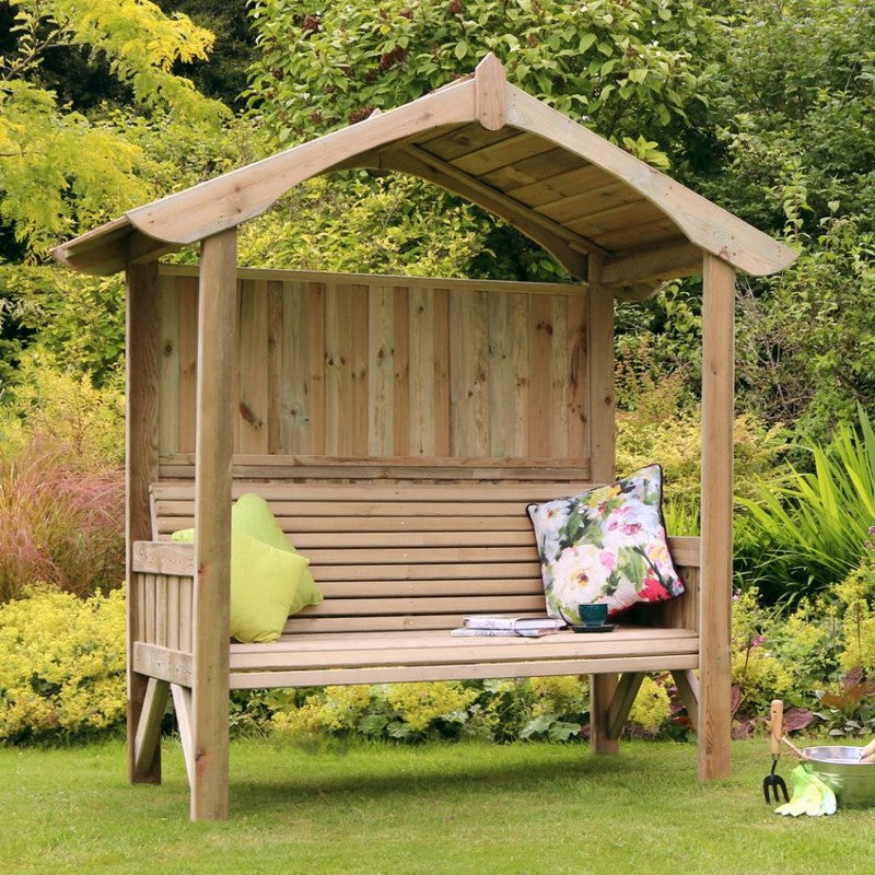 Tenby Garden Arbour by Zest - 2 Seats