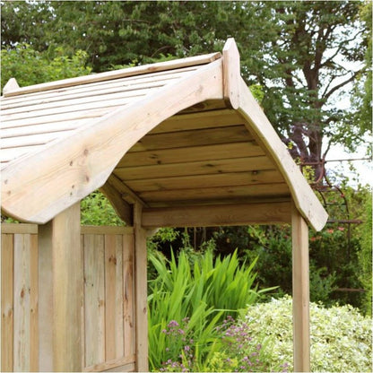 Tenby Garden Arbour by Zest - 2 Seats