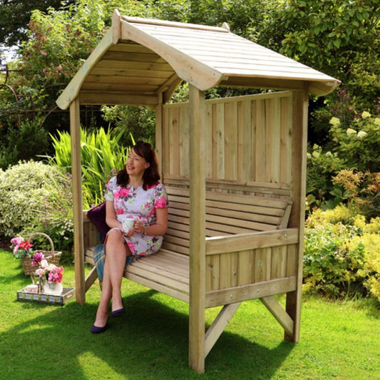 Tenby Garden Arbour by Zest - 2 Seats